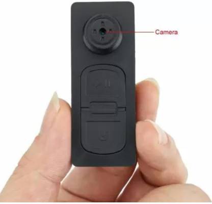 SATTOBISION Secret Spy Button Camera Hidden Audio Video Recorder Camera Spy Camera