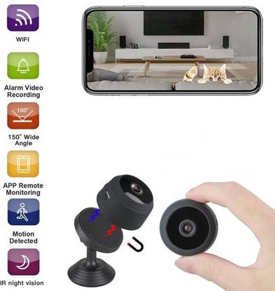 OSHSIZ Mini WiFi Spy Hidden Camera 64GB MEMORY SUPPORTED Spy Cam Spy Camera