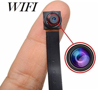 aoksmd WiFi Wireless 1080p Mini Lens Camera 90° Viewing Area Live Watch On Mobile App Security Camera