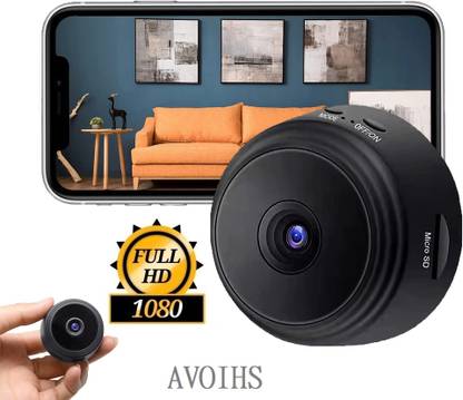 AVOIHS Mini Wireless Hidden Camera Wifi 1080P Battery Powered Secret Micro Night Vision Security Camera