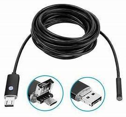 Pelupa Endoscope Camera Flexible IP67 Waterproof 6 LED Borescope OTG Compatible Spy Camera