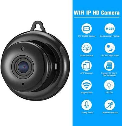 OSHSIZ WiFi CCTV Camera Mobile Connect Smart Camera with Night Vision, Two Way Audio Spy Camera
