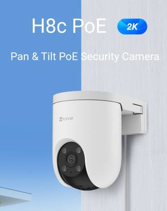 EZVIZ  WIRED(3MP,POE) PT 512 GB SUPPORTED CONNECT WITH NVR NO ADOPTER NON WIFI Security Camera