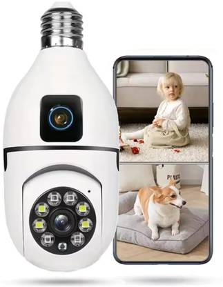 IC PLUS 6MP Dual lens/Dual Screen indoor wifi Camera Night Vision Two way Com 3.3 IP Camera Camera