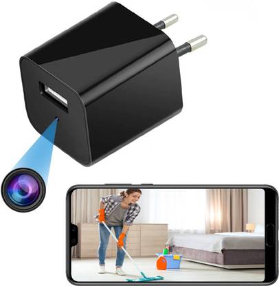 IFITech 1080P Spy Camera Charger - Hidden WiFi Camera with Live View Security Camera
