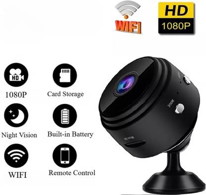 Bzrqx 1080P HD Mini Wireless Camera with Motion Detection Wide View and Night Mode Security Camera