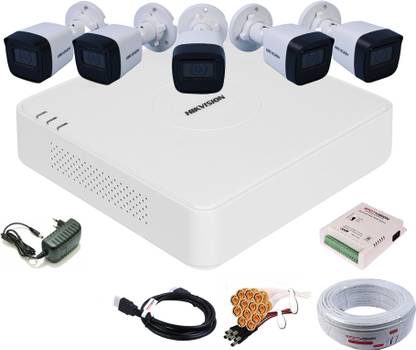 HIKVISION 8 Channel HD DVR 1080P,IP67 2MP Outdoor Camera (1080P),COMBO-33 Security Camera