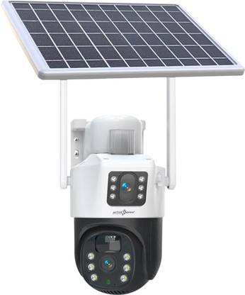 active pixel 4G 2MP+2MP Solar Battery Powered 1080P SIM Card Supported IP65 Security Camera