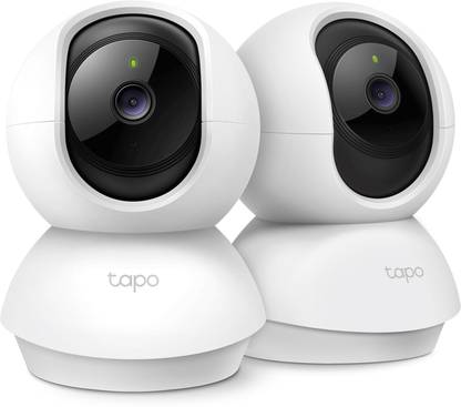 TP-Link Tapo C210 Pack of 2 1296p 3MP Home Wi-Fi Smart Security Camera  (1 Channel)