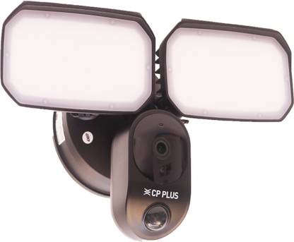 CP PLUS CP-F41A 2K 4MP QUAD HD Wi-Fi Outdoor with Floodlights & Full Color Night Security Camera