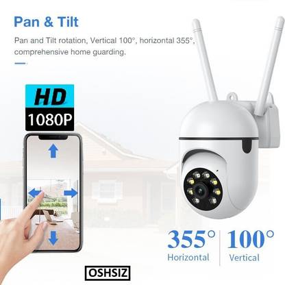 OSHSIZ hidden 2K Long Range Night Vision High Speed Analog PTZ Spy Camera
