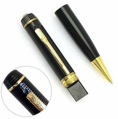 SNARIOVSN R2391_PENCAMERA MAX 1080P HIDDEN CAMERA RECORDER BLACK (PACK OF 1) Spy Camera