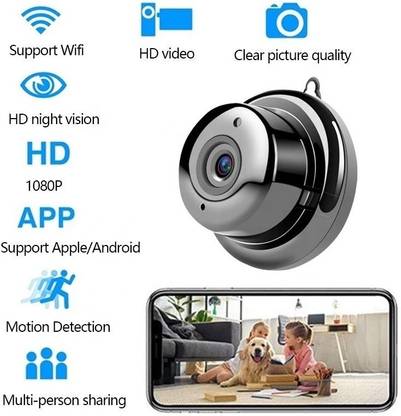 OSHSIZ Wireless Mini IP Night Vision Infrared Camera 1080p Cctv WIFI Security Camera