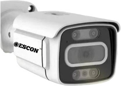 ESCON TECH 4Mp Ip 2K Camera Metal Body Night Colur Inbulid Mic Bullet Camera Security Camera