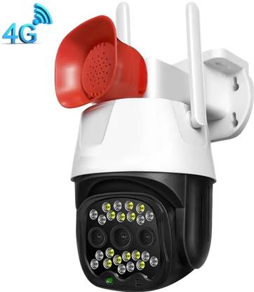 SIOVS SIM CCTV 1080p HD Camera 360° Live View Motion Alert Night Vision 2-way Audio Security Camera