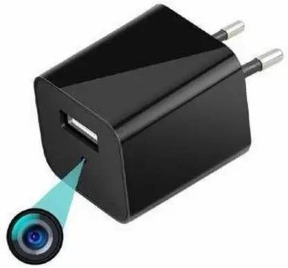 SNARIOVSN 1080p USB Charger Hidden security spy Camera Continuous & Motion Recording Security Camera