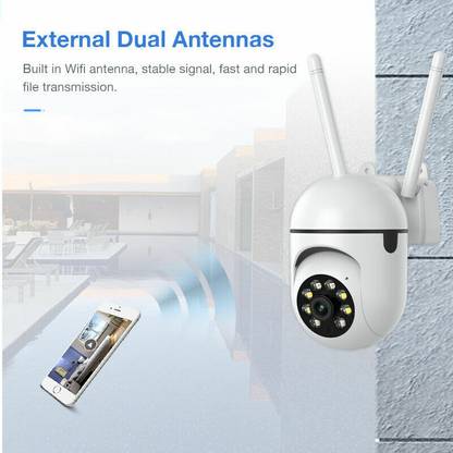 Bzrqx 1080 WiFi PTZ Hidden CCTV Camera Smart Human Motion Night Vision Indoor/Outdor Spy Camera