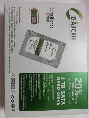 DAICHI 1TB SURVEILLANCE HDD Security Camera
