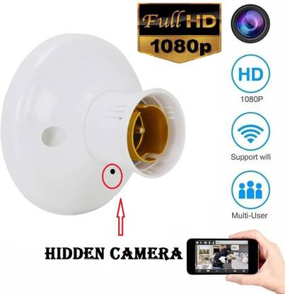 Bzrqx WiFi Holder Camera 1080p HD Video Recording with Audio Watch Live View 24 Hours Security Camera