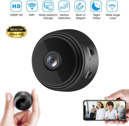 AVOIHS Mini Spy Camera Magnet WiFi Hidden Camera Wireless Portable Long Time Recording Security Camera