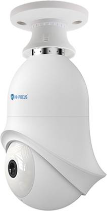 HI-FOCUS 3MP Outdoor WIFI BULB Camera|Smart dual Light|Two Way Audio| Wireless connection Security Camera