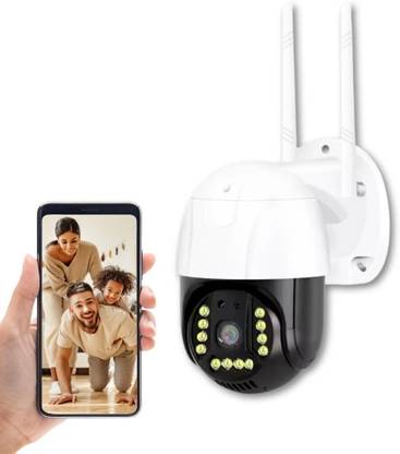 OneXsale 4G PTZ CCTV Camera Night Vision, 360° Rotation Sim Support Live Monitoring Security Camera