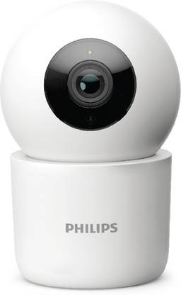 PHILIPS HSP 3500, 3MP, 2K, PTZ, 2-Way Talk, Wi-Fi Indoor 360 Degree WiFi CCTV Indoor Security Camera