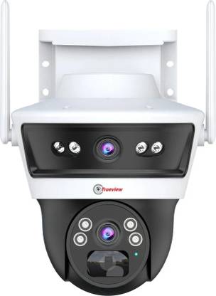 Trueview Smart 4G Linkage 2Mp+2Mp Pan-Tilt Zoom CCTV Camera, Outdoor Indoor Security Camera