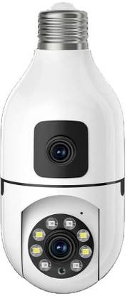CANRON 4MP Dual Lens 360° Full HD Human Detection, Motion Tracking, 2-Way Audio Security Camera