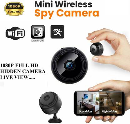 AVOIHS Mini Spy Camera Magnet WiFi Hidden Camera Wireless Portable Long Time Recording Security Camera