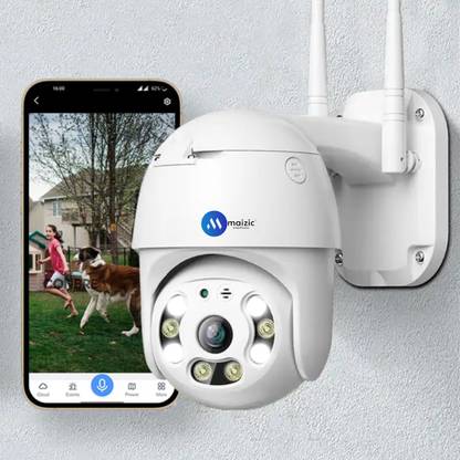 Maizic Smarthome Fox Wifi 1080p HD 2MP 360° Viewing Area Security Camera - Indoor/Outdoor, Security Camera