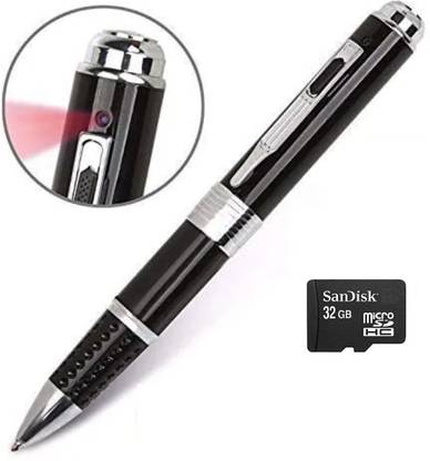 Visicube 4k Full Hd Spy Pen Camera with 32GB Memory Card Video Audio Recording Hidden Cam Spy Camera