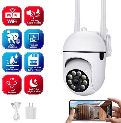 OSHSIZ CCTV Outdoor Infrared Night Vision Motion Detection Security Surveillance Security Camera