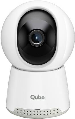 Qubo Smart Cam 360 Q100 by HERO GROUP 3MP 1296p WiFi CCTV 2 Way Talk Night Vision Security Camera