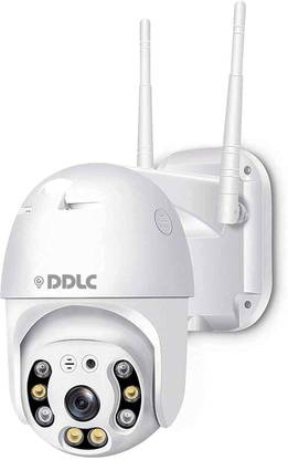 DDLC Full HD WiFi Outdoor Security Camera with Adapter,View Remote Auto Tracking 360° Security Camera