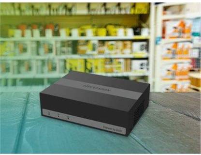 HIKVISION DS-E04HGHI-B: 4-Ch 1080p Lite H.265 eSSD DVR Compatible with JK Vision BNC DVR