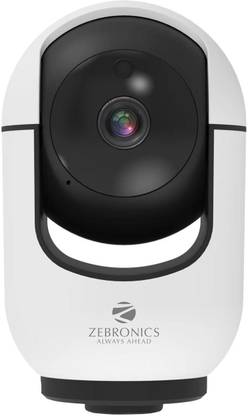 ZEBRONICS Smart Cam 105 WiFi 355 Degree PTZ with Video Monitoring, Night Vision Security Camera