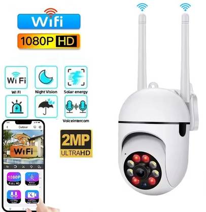 OSHSIZ All-in-One Wireless CCTV Camera with CMOS Sensor and Night Vision Security Camera
