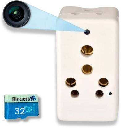 OneXsale Hidden Spy Multi Plug Style Camera Full HD, Mini Hole Cam, With 32gb SD Card Security Camera