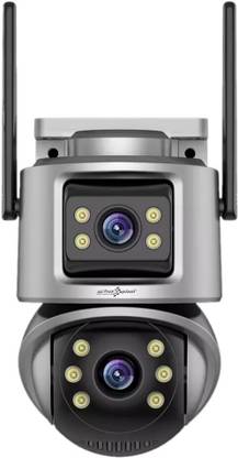 active pixel 3mp+3mp Dual Lens Motion Detection Colorful Night Vision IP65 Wireless Security Camera