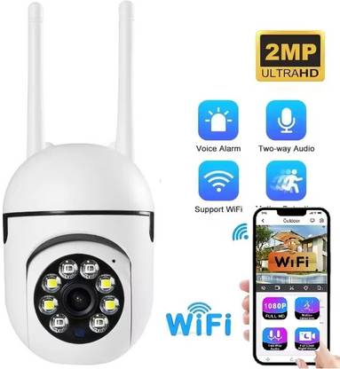 OSQD CCTV Camera 4MP WiFi | Wireless | Night Vision | Two-Way Chat Security Camera