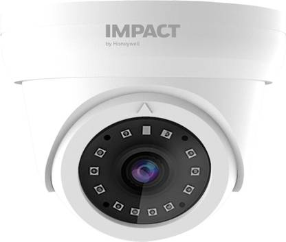 Impact by Honeywell 5MP HD Indoor Wired Dome CCTV Camera,IR Range 20m,Night Vision (I-HADC-5005PI-L) Security Camera