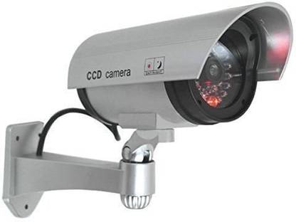nunki trend Realistic Look Security CCTV Fake Bullet Camera, Real Looking Dummy Dome Camera Security Camera