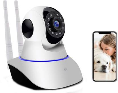 AVOIHS 080p FHD PTZ Live View Motion Alert Night Vision SD Card Support Two-way Audio Security Camera