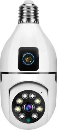 SNARIOVSN Supercam 6MP Dual lens/Dual Screen indoor wifi Camera Night Vision Two way Com Security Camera