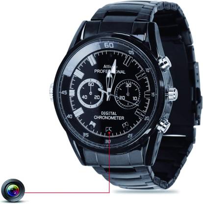 Ayika Secret Spy Watch Camera Night Vision Audio Video Recorder hidden Device Security Camera