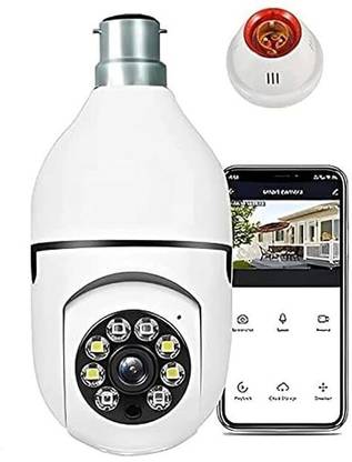 JNKC 360° Wireless Light Bulb IP Camera with Night Vision Security Camera