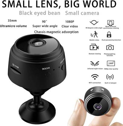 SROPX HD Spy Hidden Cctv Camera Small Size Wifi Connect Motion Detection Night Vision Spy Camera