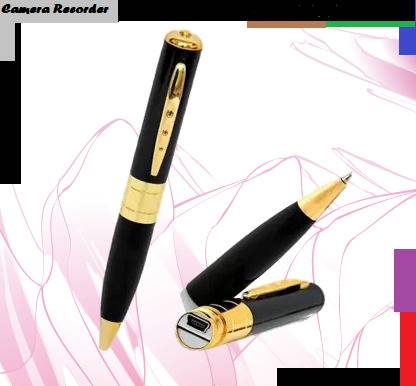 Bymaya B1246_PEN CAMERA PRO HIDDEN RECORDING SPY RECORDER BLACK (PACK OF 1) Spy Camera