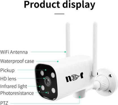 ZNOR ANTI - THEFT SMART CAMERA AND SIREN Security Camera
